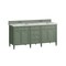 James Martin Vanities Brittany 72in Double Vanity, Smokey Celadon w/ 3 CM Eternal Jasmine Pearl Top 650-V72-SC-3EJP - alternate 7
